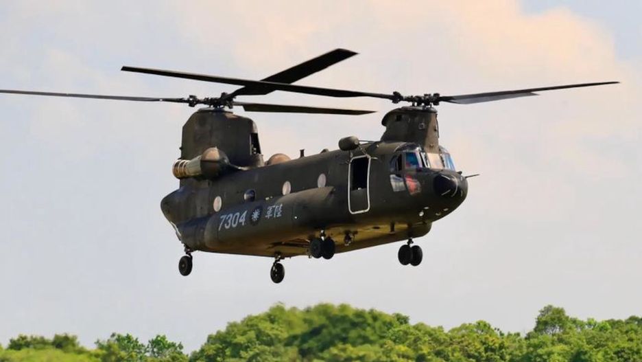 Amerykański śmigłowiec CH-47 Chinook