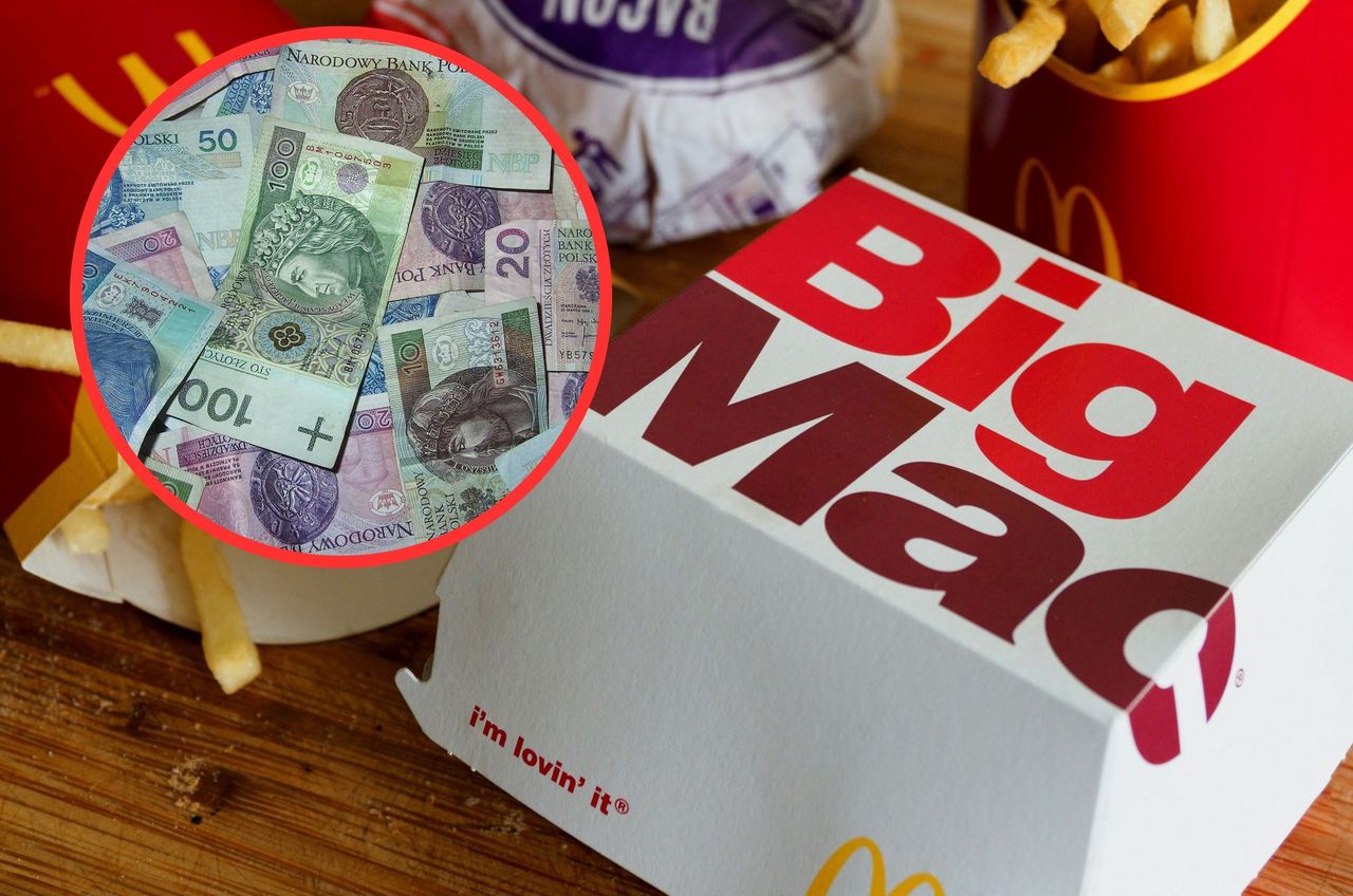 Indeks Big Maca. Najnowsze dane dotyczące wskaźnika. Co z nich wynika?