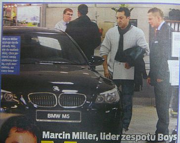Miller kupuje BMW za pół miliona
