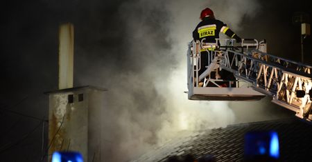 Piorun uderzył w dom dziecka. Straż ujawnia szczegóły nocnej akcji