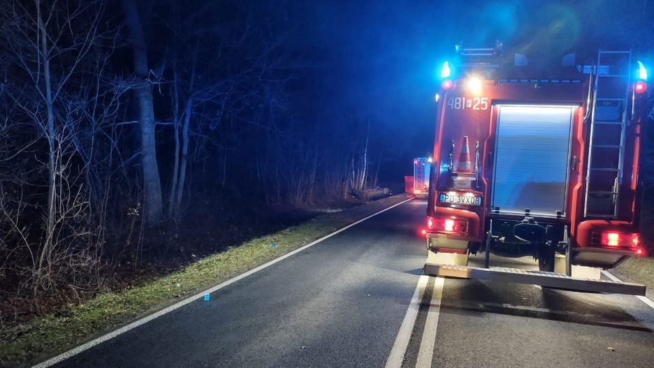 Wypadek w miejscowości Czerwona Wieś