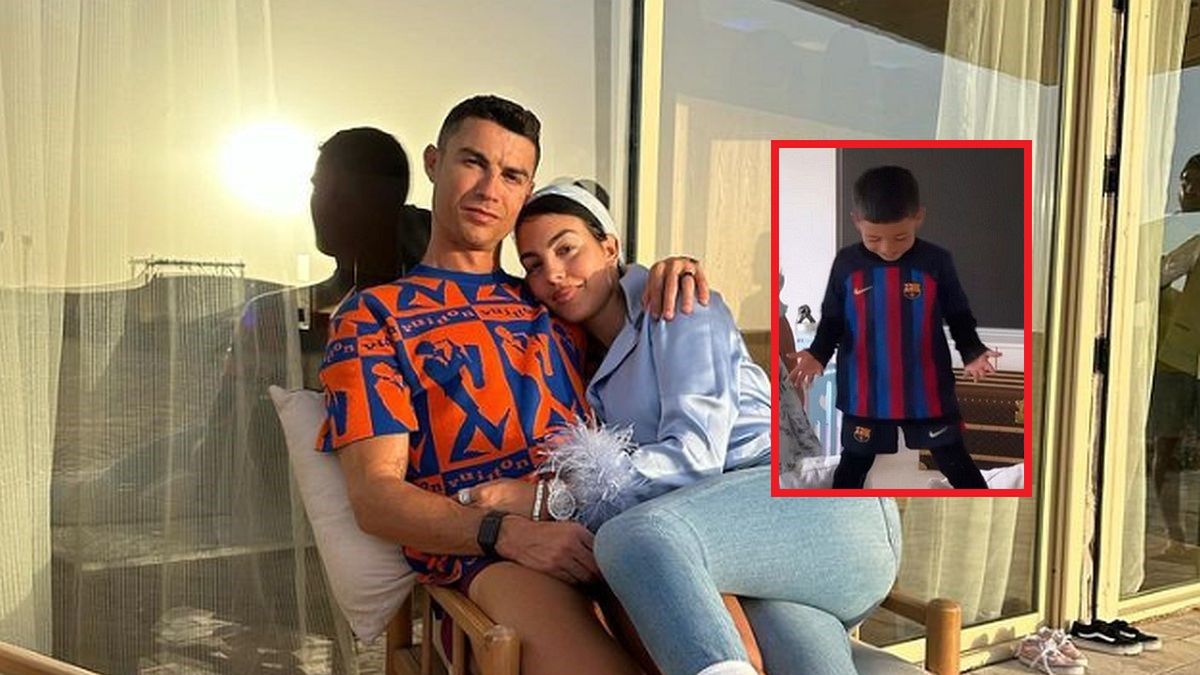 Zdjęcie okładkowe artykułu: Instagram / www.instagram.com/georginagio / Na zdjęciu: Cristiano Ronaldo z Georginą Rodriguez / syn pary, Mateo