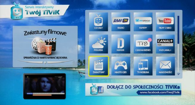 Platforma na życzenie „Twój TiViK” z nowymi aplikacjami