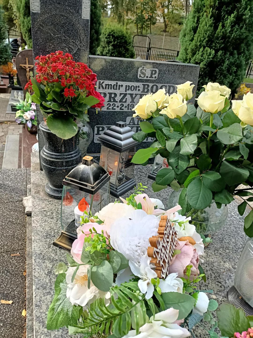 Tak obecnie wygląda grób Anny Przybylskiej