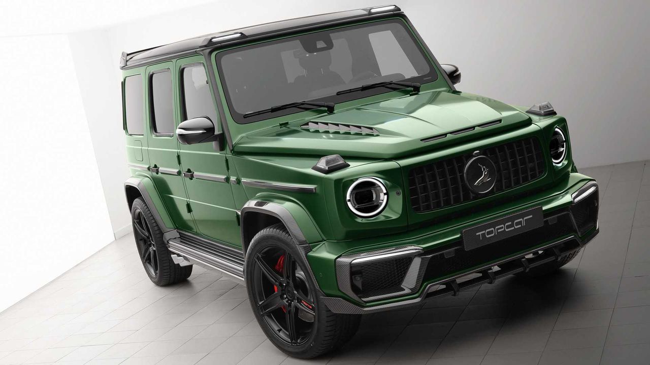 Nowy Mercedes G zmodyfikowany przez TopCar. Wyróżni się z tłumu