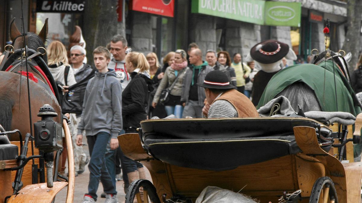 Końskie nieczystości przeszkadzają turystom; zdj. archiwalne