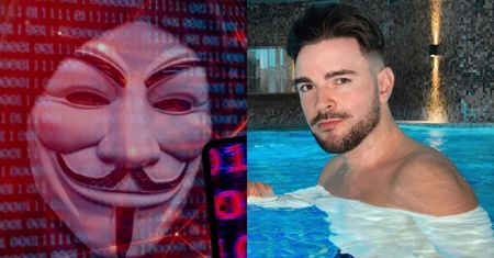 Hakerzy z grupy Anonymous twierdzą, że WŁAMALI SIĘ na konto jednego z zamieszanych w aferę youtuberów! "MAMY CIĘ" (FOTO)