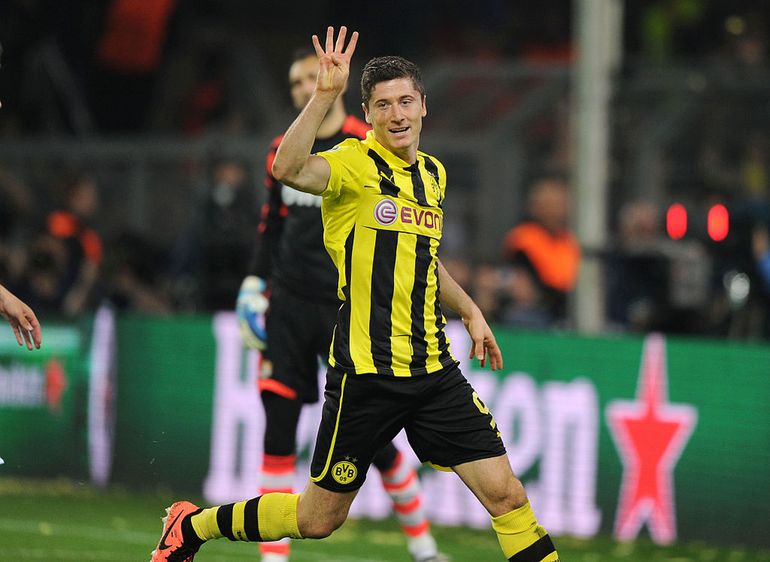 Robert Lewandowski został gwiazdą Borussii
