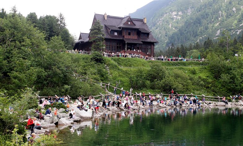 Widok na Morskie Oko