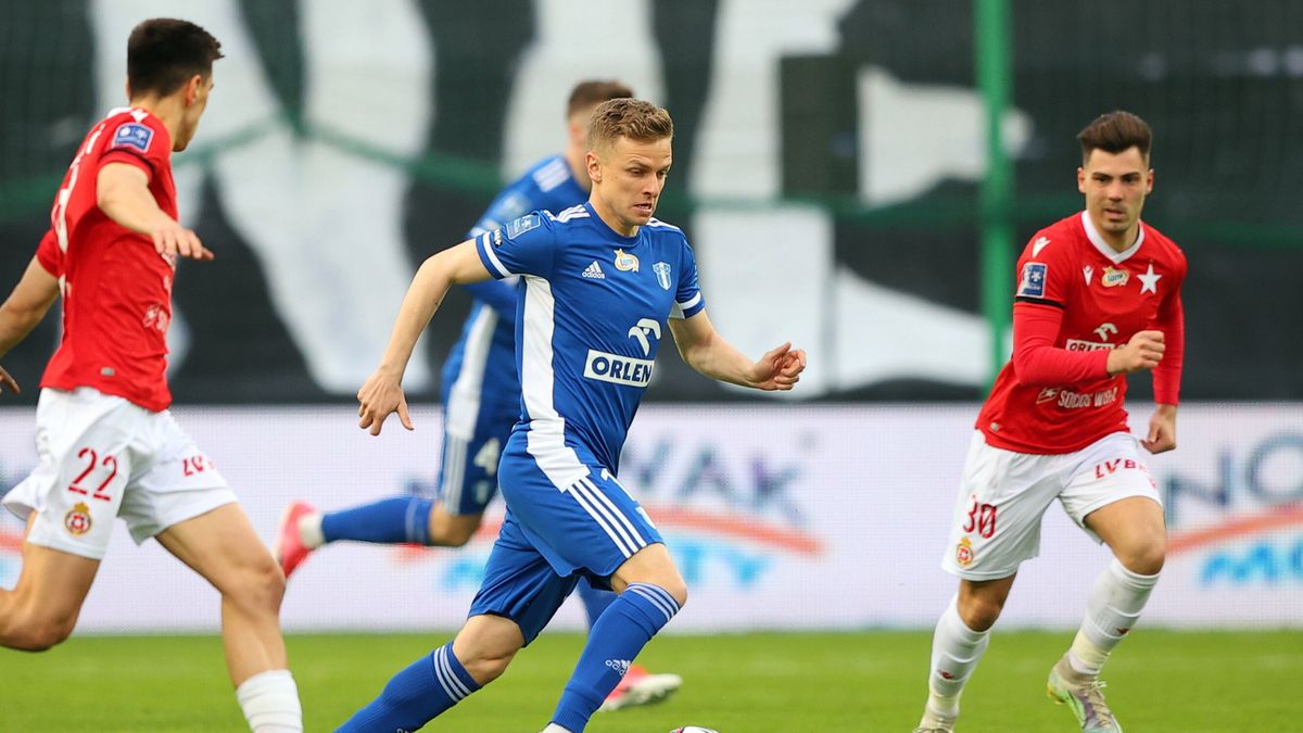 PAP / Łukasz Gągulski / Na zdjęciu: mecz Wisła Kraków - Wisła Płock