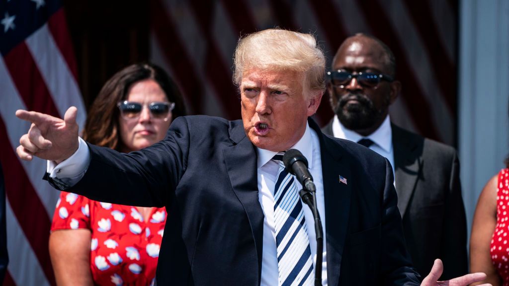 Zdjęcie okładkowe artykułu: Getty Images / Jabin Botsford/The Washington Post / Na zdjęciu: Donald Trump podczas konferencji prasowej