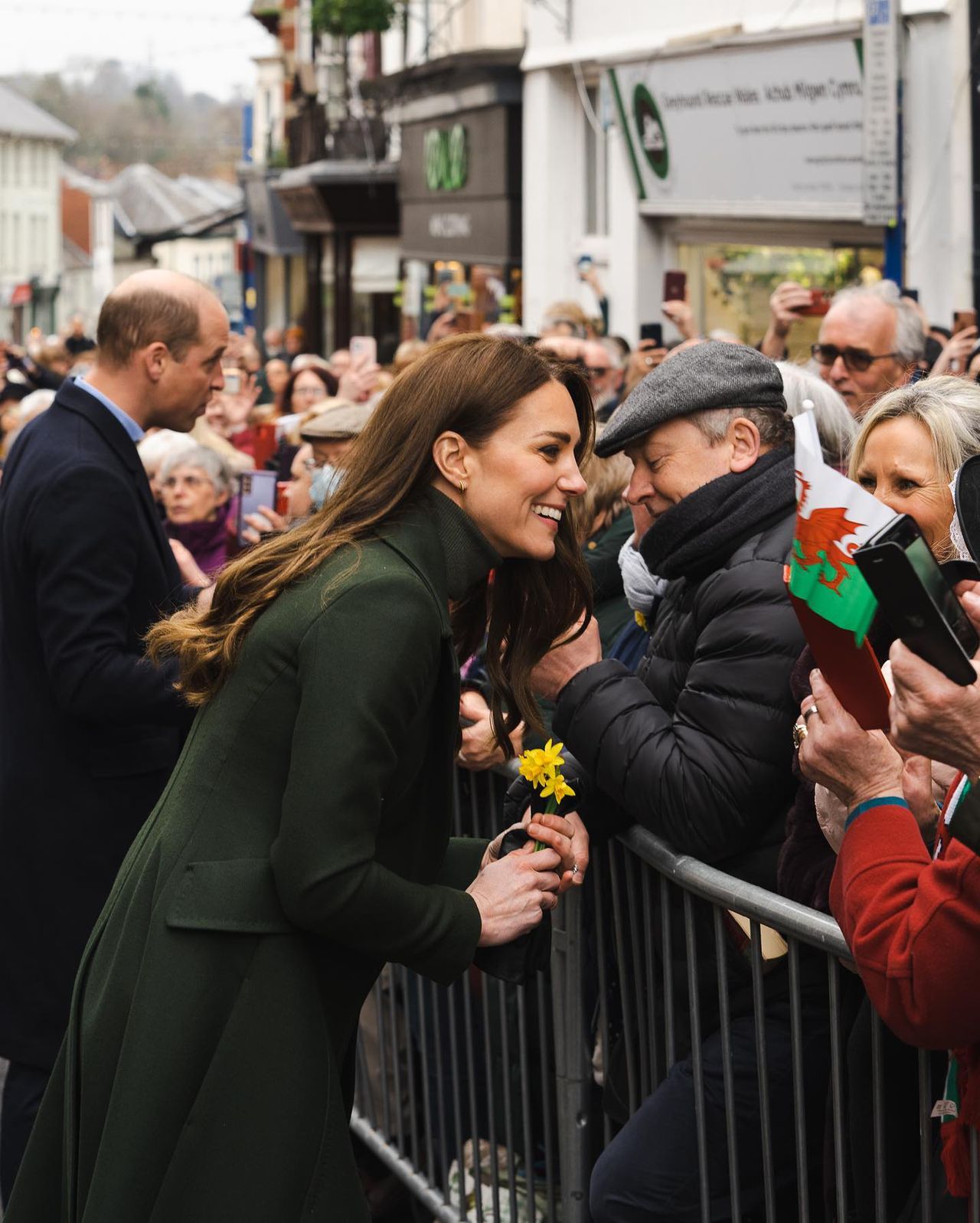 Kate i William w Walii