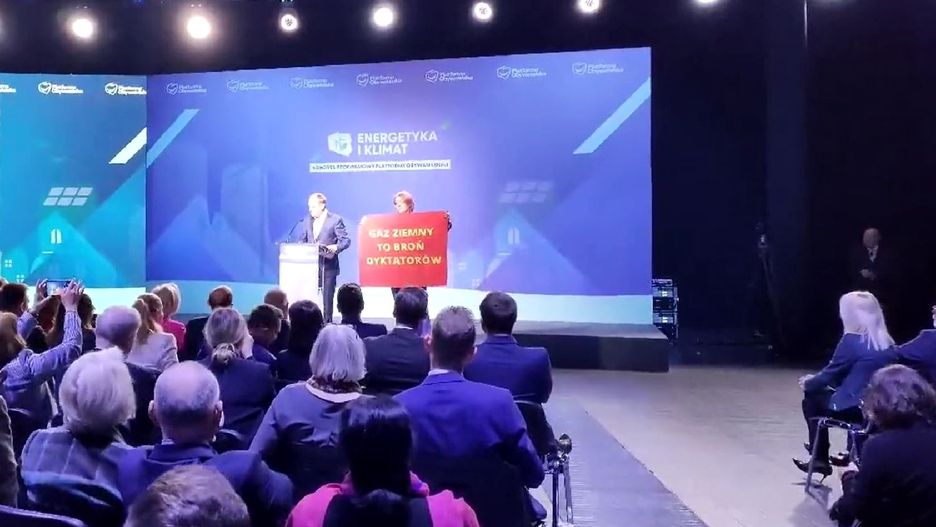 Donald Tusk podczas kongresu PO