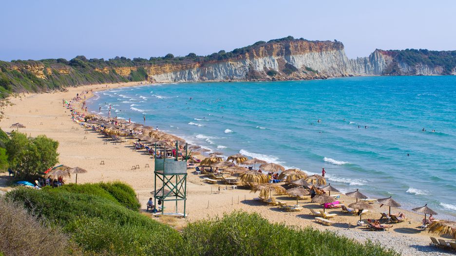 Plaże na Zakynhtosie są przepiękne