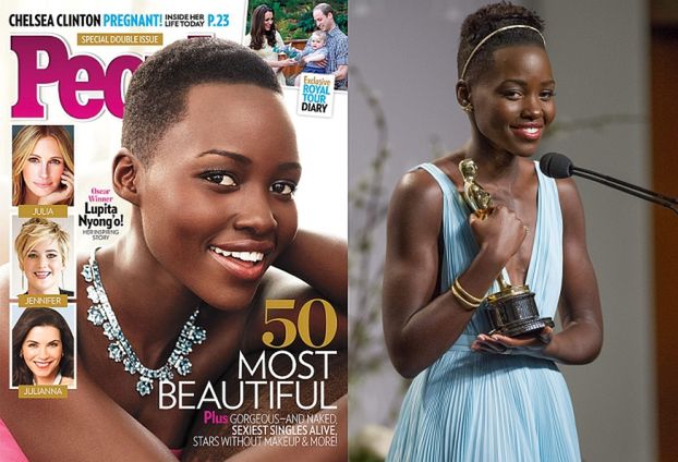 Lupita Nyong'o "NAJPIĘKNIEJSZĄ KOBIETĄ ŚWIATA"!