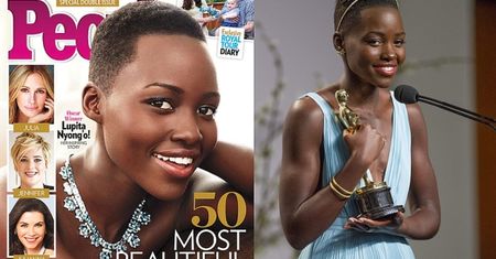 Lupita Nyong'o "NAJPIĘKNIEJSZĄ KOBIETĄ ŚWIATA"!