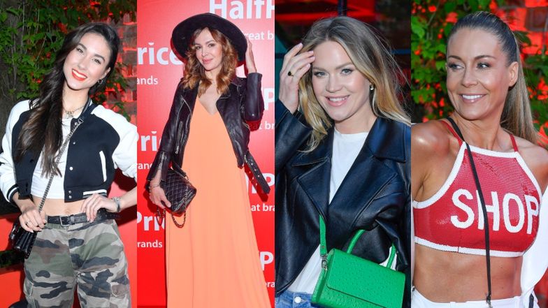 Celebryci na urodzinach filii dyskontu odzieżowego 