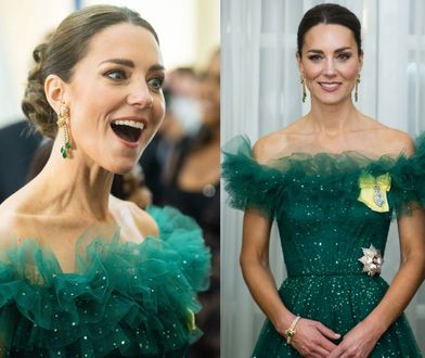 Niczym księżniczka Disneya. Najważniejszy element miała na piersi