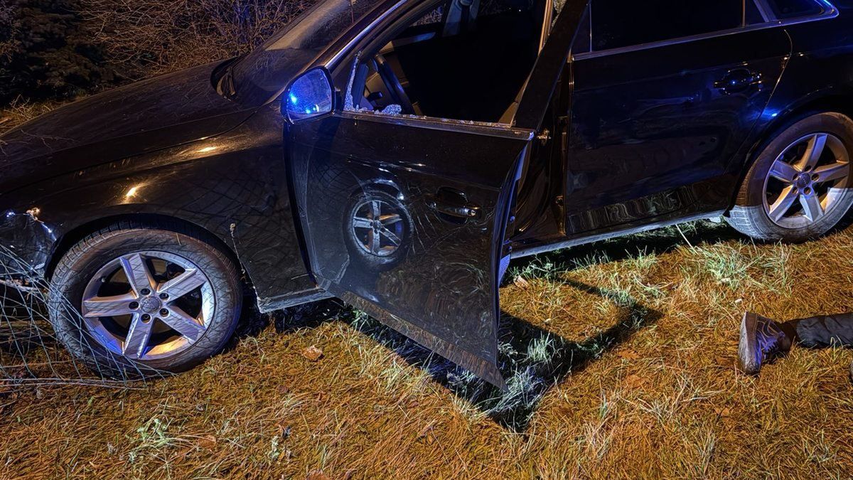 Pościg zakończył się wypadkiem