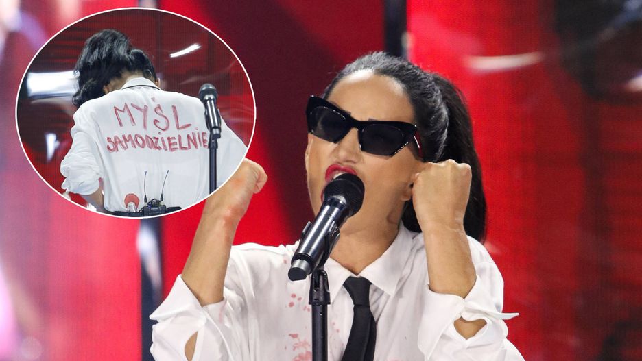 Justyna Steczkowska zaskoczyła widzów opolskiego festiwalu