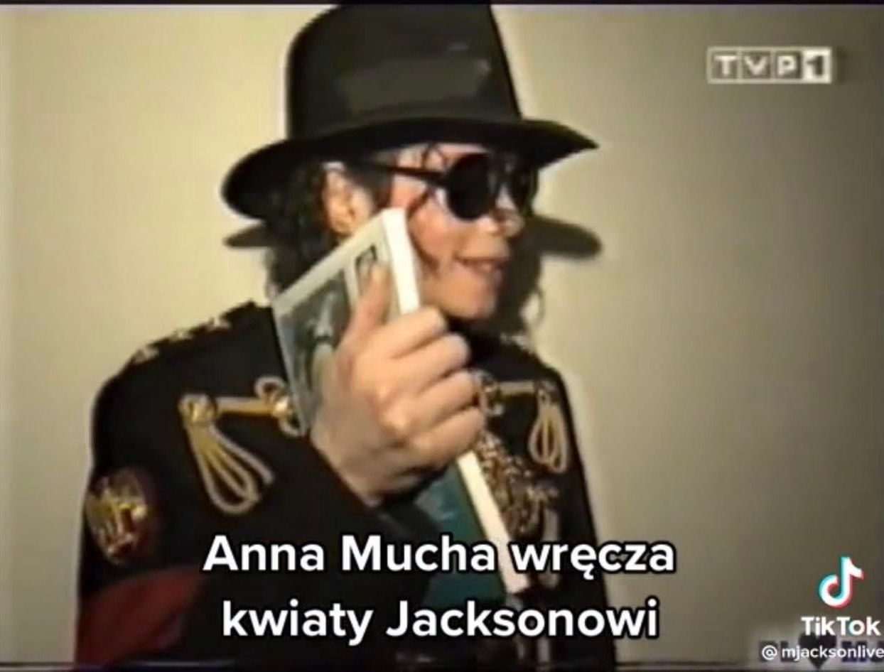 Michael Jackson z wizytą w Liceum Batorego