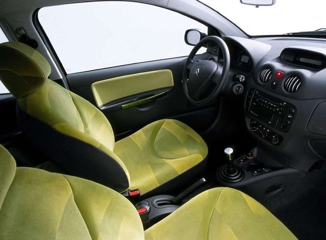 Citroen C2 Wnętrze