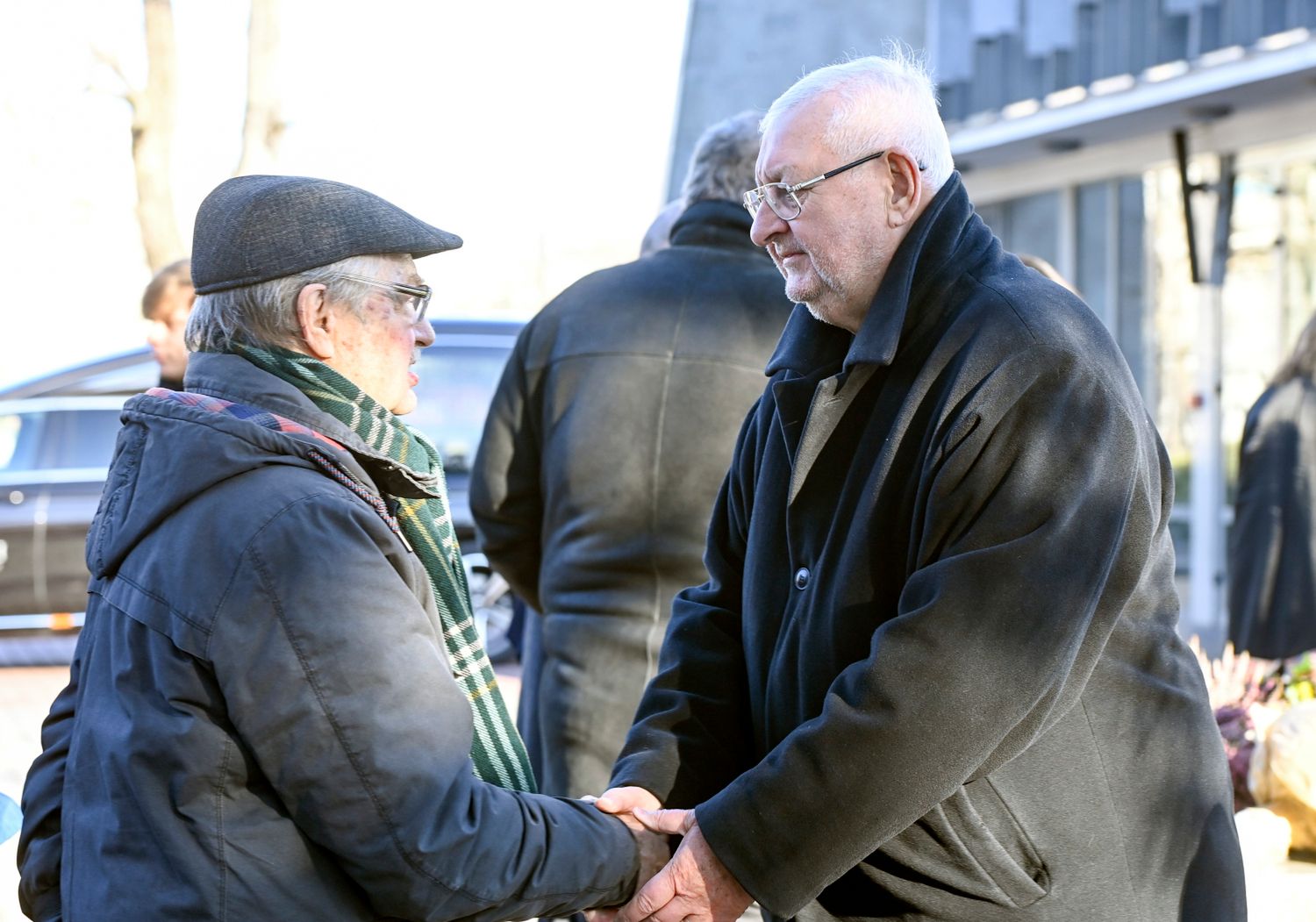 Janusz Zaorski - pogrzeb Andrzeja Zaorskiego