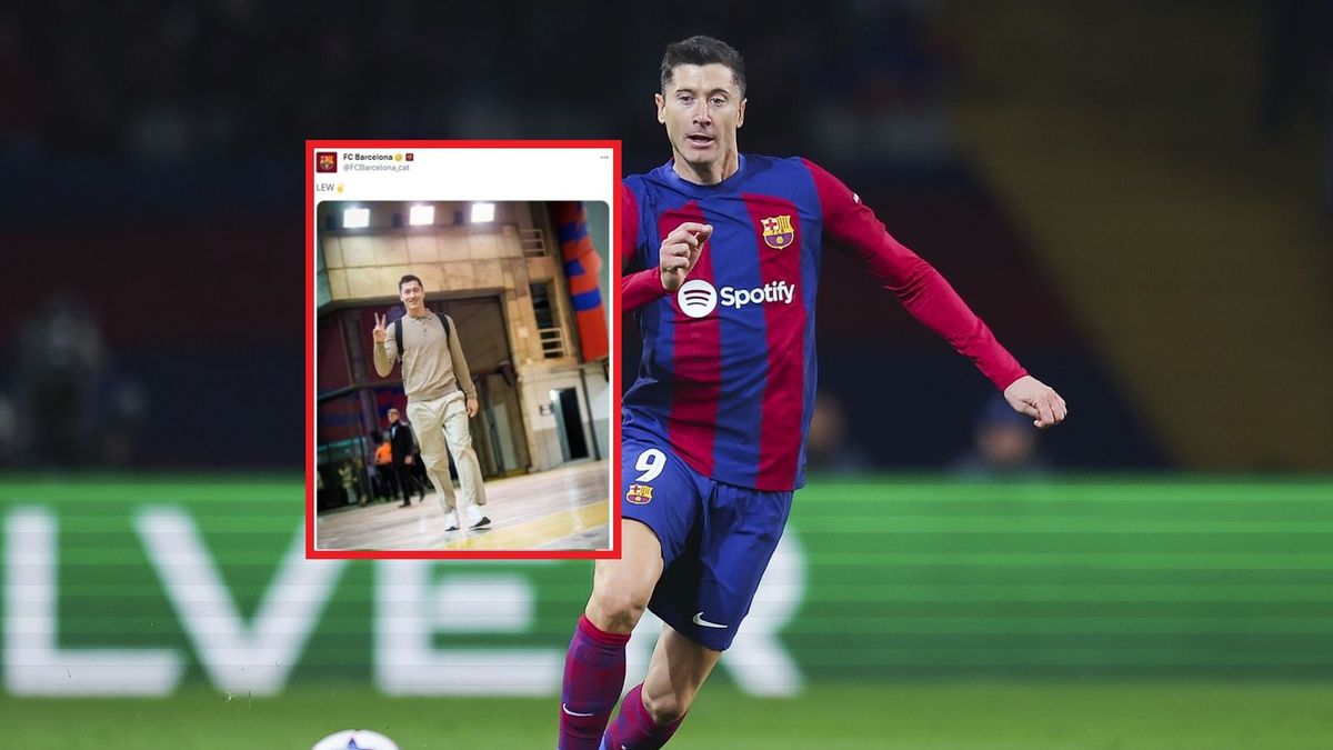 Getty Images / Eric Alonso/Twitter/FC Barcelona / Na zdjęciu: Robert Lewandowski.
