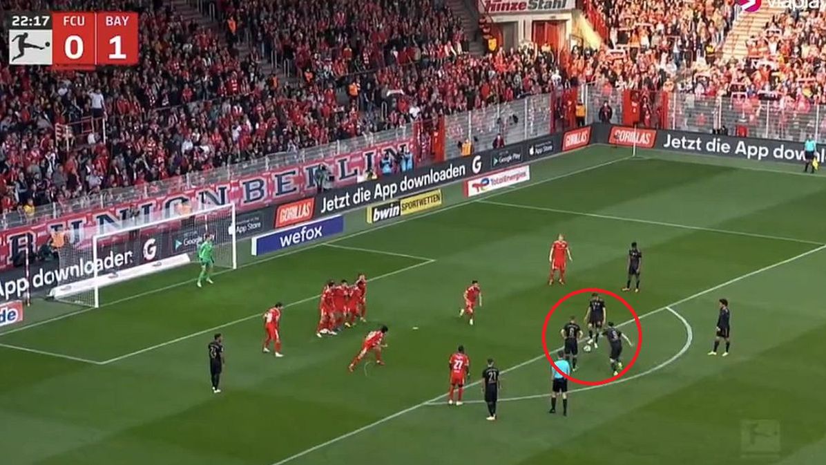 Twitter / twitter.com/viaplaysportpl / Gol Roberta Lewandowskiego w meczu z Unionem