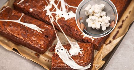 W Halloween serwuję brownie w przerażającym wydaniu. Ciasto mumia nigdy nie zawodzi