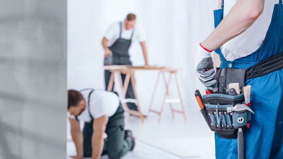 Close-up of handyman with glove on hand and tool belt on blue trousers during home renovation
Photographee.eu
home, renovation, handyman, trousers, blue, toolbelt, hand, glove, close-up, background, blurred, man, service, crew, professional, work, equipment, carpenter, job, interior, worksuit, technician, specialist, tools, priming, construction, worker, finishing, craftsman, skilled, substrate, person, expert