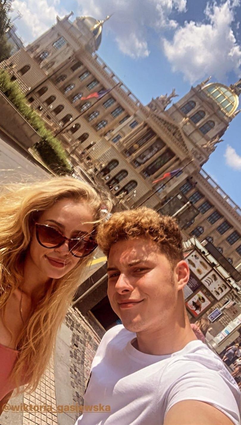 Wiktoria Gąsiewska i Adam Zdrójkowski relaksują się na wspólnych wakacjach