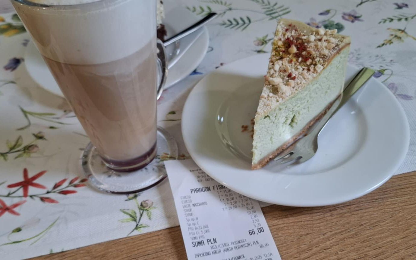 Paragon z kawiarni Prymasówka