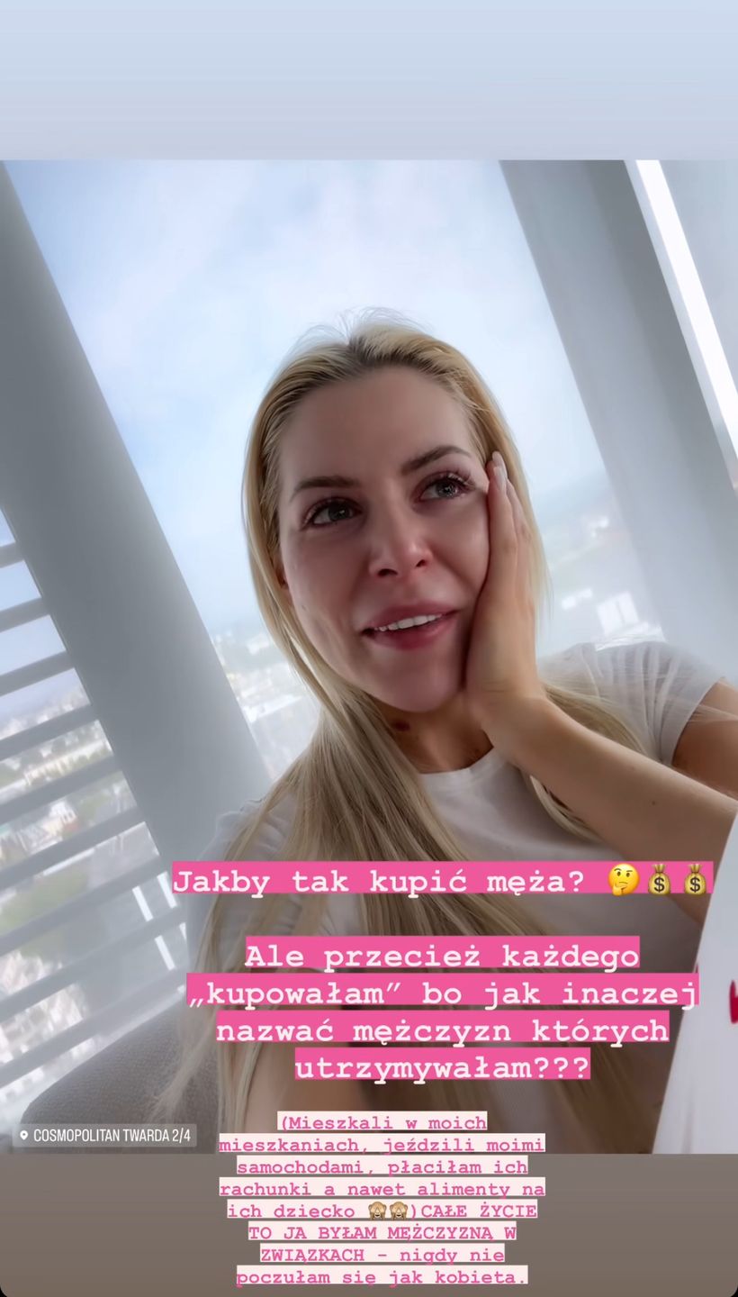 Julia von Stein zalała się łzami