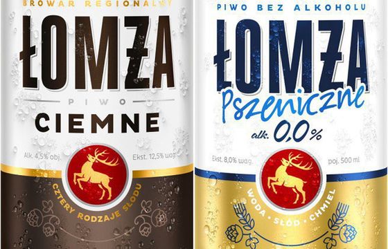 Łomża wprowadza piwo bezalkoholowe Pszeniczne oraz Ciemne