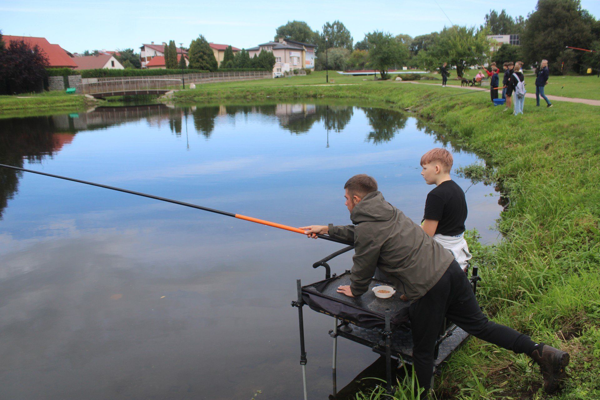 Piknik sportowo-ekologiczno-wędkarski z MCS i PZW Koło nr 3 Górnik w Bełchatowie