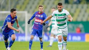 PKO Ekstraklasa. Lech - Lechia. Łukasz Zwoliński nie boi się rywalizacji. "Przyjechałem by walczyć w pierwszym składzie"