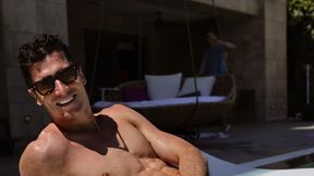 Wakacyjny trening Lewandowskiego. Biceps Polaka skradł show