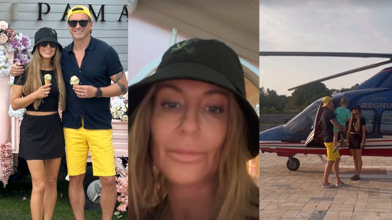 Małgorzata Rozenek z najbliższymi 