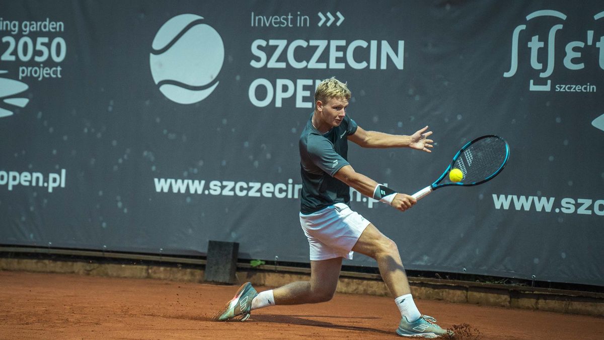 Maks Kaśnikowski w Invest in Szczecin Open 2023
