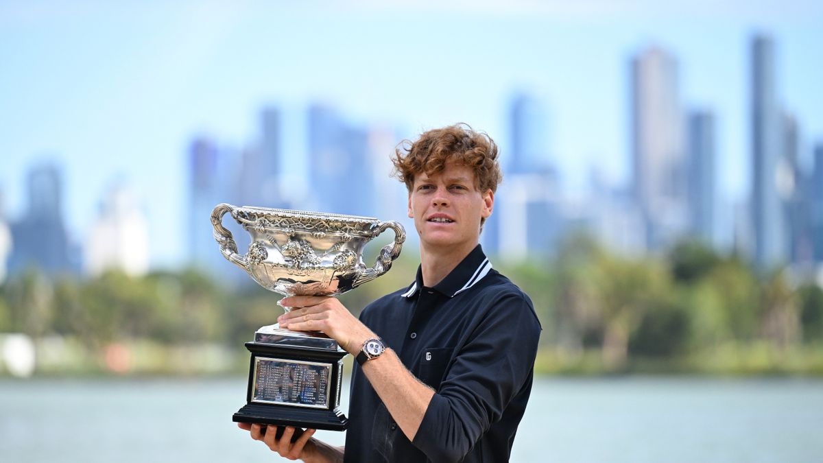 PAP/EPA / James Ross / Na zdjęciu: Jannik Sinner, mistrz Australian Open 2025