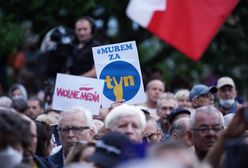 Lex TVN. Ogólnopolskie protesty w obronie wolnych mediów