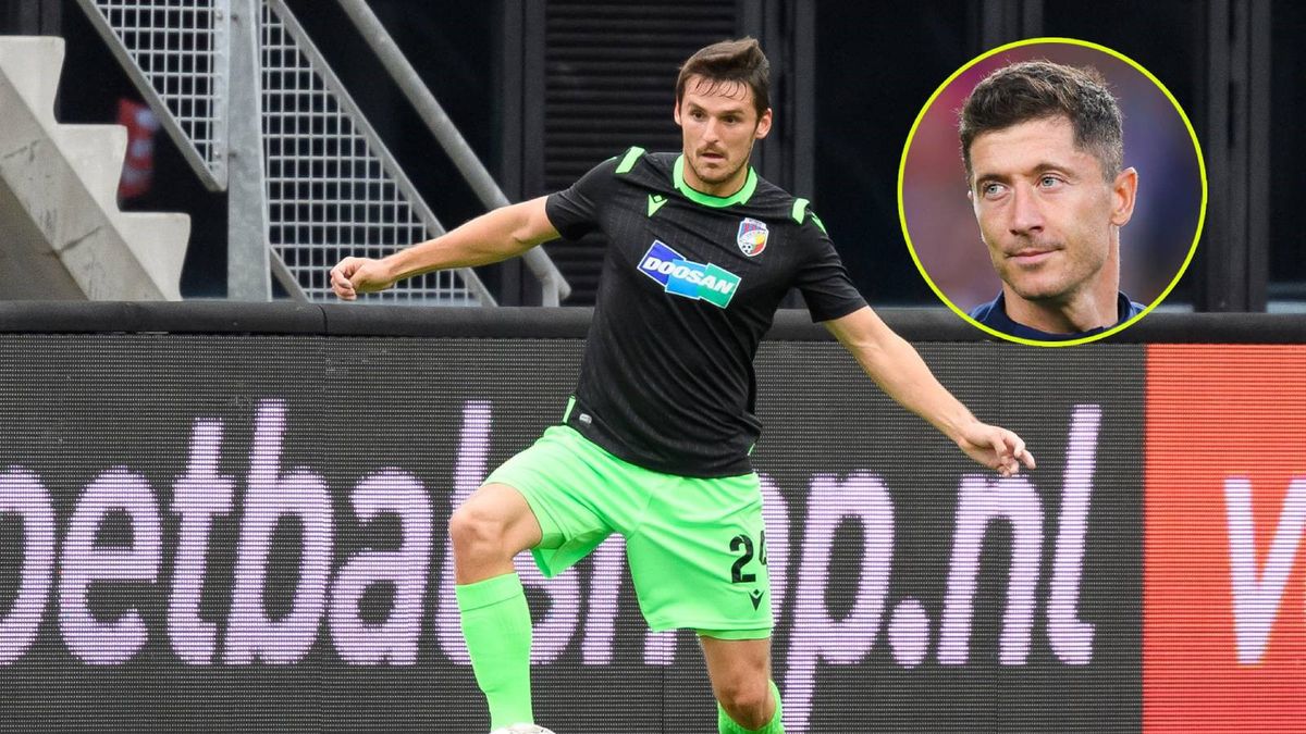 Getty Images / Na zdjęciu: Milan Havel / na drugim planie Robert Lewandowski