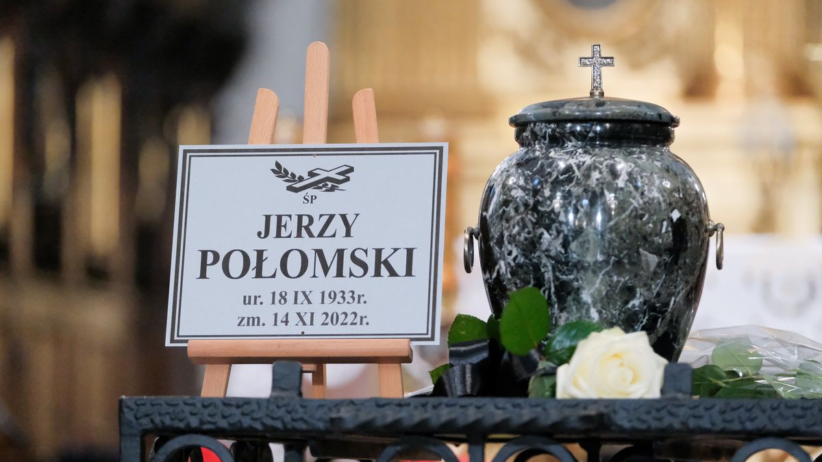 Jerzy Połomski został pochowany na Powązkach