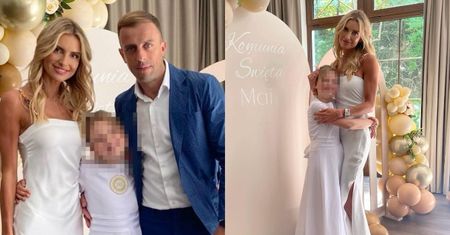 Kamil i Dominika Grosiccy zorganizowali 10-letniej córce komunię z POMPĄ. Była nawet... ŚCIANKA (ZDJĘCIA)
