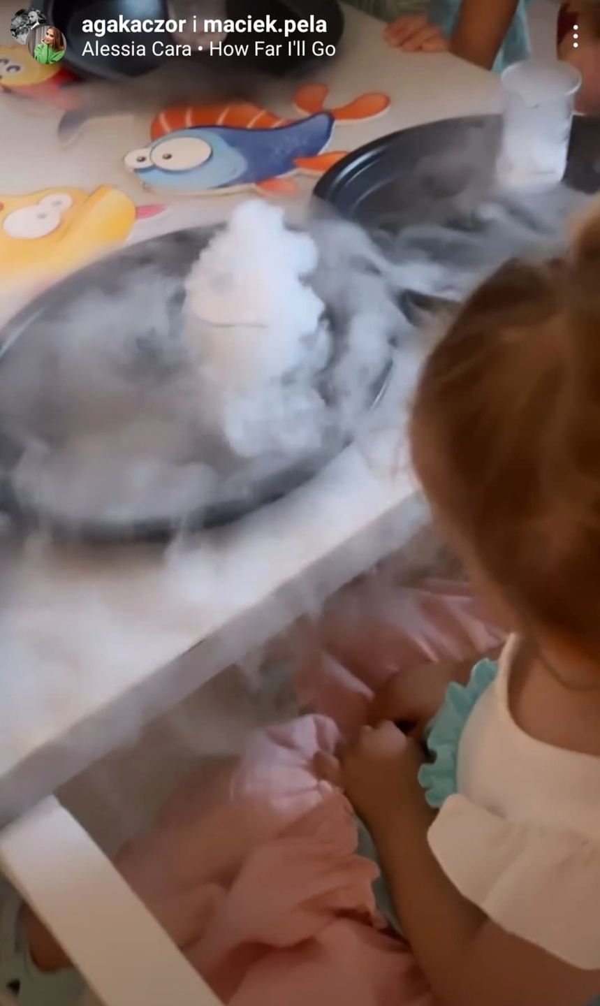 3. urodziny córki Agnieszki Kaczorowskiej