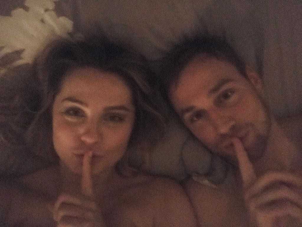 Małgorzata Socha i Mateusz Janicki na planie Przyjaciółek