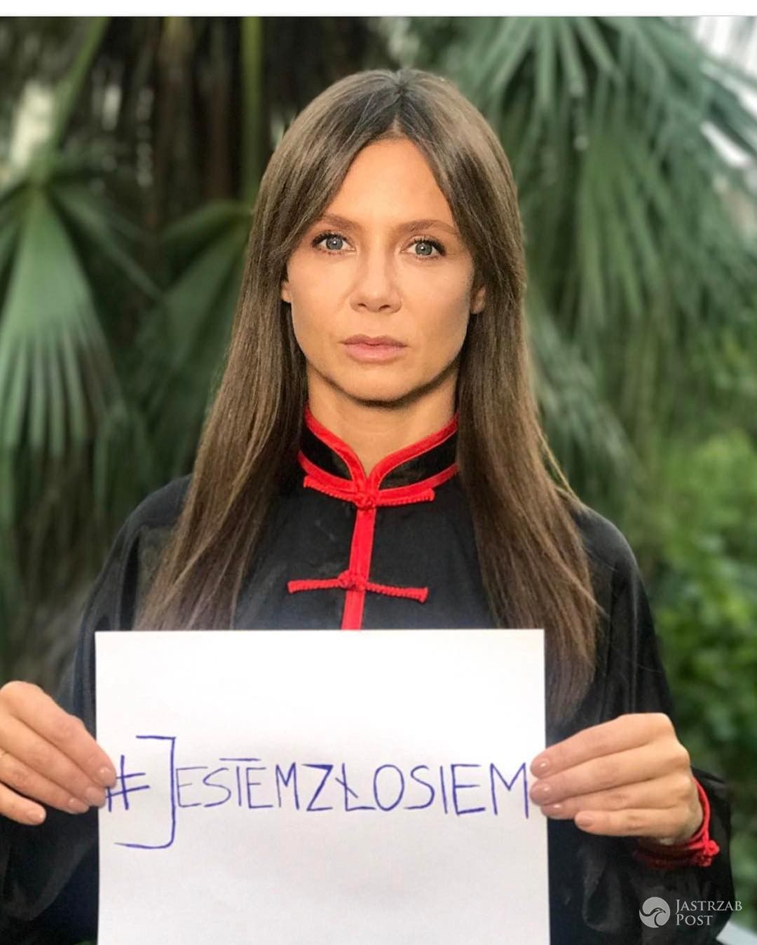 Kinga Rusin wspiera akcję #jestemzłosiem