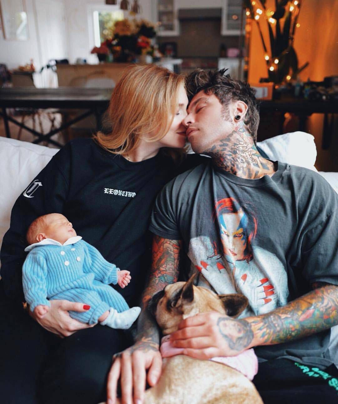 Blogerka Chiara Ferragni i raper Fedez mają syna
