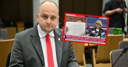 Republika znów zdumiewa. Pokazywali Mateckiego z kartką